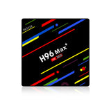 H96 Max Android Smart TV Box - Dual WiFi BT 4.1, Full HD, 4GB RAM, 64GB ROM, Quad Core, US Plug