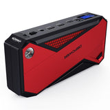 DBPOWER 800A Peak 18000mAh Portable Car Jump Starter (up to 7.2L Gas/5.5L Diesel Engine) Portable Battery Booster with LCD Screen DNSOA