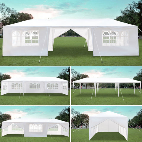 3 x 9m (9'10" x 29'6") Eight Sides Two Doors Waterproof Tent with Spiral Tubes **