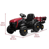 LEADZM LZ-925 Agricultural Vehicle Battery 12V7AH * 1 Without Remote Control with Rear Bucket **