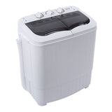 XPB35-ZK35 14.3(7.7 6.6)lbs Semi-automatic Gray Cover Washing Machine