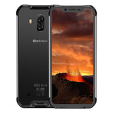 Blackview BV9600E Mobile Phone Waterproof Helio P70 Global 4G 6.21"" Android 9.0 Smartphone 4GB RAM 128GB MT6771T 5580mAh black_European regulations