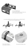 LED Light Camera Mounting Bracket or DJI Mavic 2 Insta360 Osmo Action Accessories gray