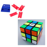 3x3x3 YJ Moyu Huanying Black Speed Cube Puzzle Twisty gift holiday