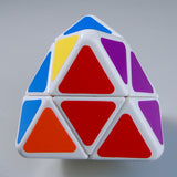 LanLan 4-axis Octahedron Cube Diamond Shape Puzzle (White)