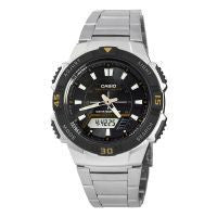 Casio Men's AQS800WD-1EV Slim Solar Multi-Function Analog-Digital Watch