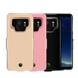 Portable High Capacity External Charging Case 7000mAh Extended Battery Protective Case for Samsung Galaxy S9/S9Plus Golden