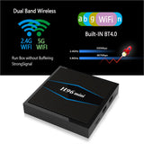 H96 Mini 2GB RAM 16GB ROM Dual-WIFI 2.4GHz/5GHz Smart 3D Android 7.1 4K TV Box - Black US Plug