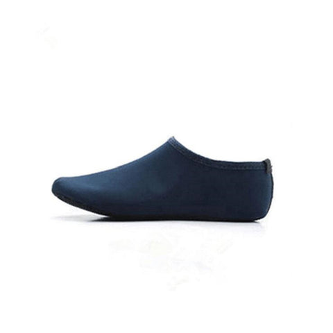 Fashion Barefoot Water Skin Shoes Anti-skid Socks Beach for Swim Surf Yoga Exercise Dark blue_S 36-37