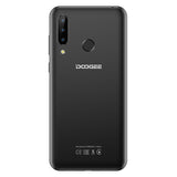 Doogee N20 4G Smartphone 6.3"" Waterdrop Screen Mobile Phone 4GB+64GB Octa Core 16MP Triple Rear Cameras 4350mAh 10w Quick Charge black