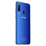 Doogee N20 4G Smartphone 6.3"" Waterdrop Screen Mobile Phone 4GB+64GB Octa Core 16MP Triple Rear Cameras 4350mAh 10w Quick Charge blue