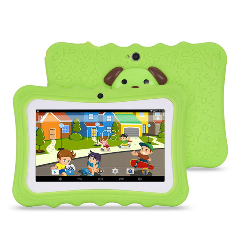 Kawbrown KB-07Tab 7 Inch Android Tablet with Protective Case 512MB RAM 4GB  green_512MB+8GB