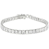 Clear Cubic Zirconia Tennis Bracelet