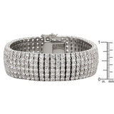 Cubic Zirconia Elegance Formal Bracelet