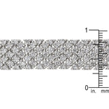 Cubic Zirconia Buckle Bracelet