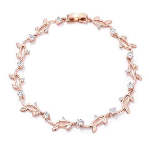 Rose Gold Vine Bracelet