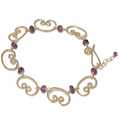 Bracelet 35 - choice of stone - RoseGold