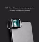 Universal Clip 1.33X Deformation Widescreen Phone Lens for iPhone Android  As shown