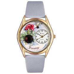 Birthstone Jewelry: January Birthstone Watch Small Style