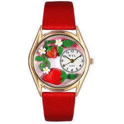 Strawberries Watch Small Style