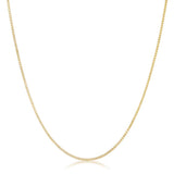 Golden Rolo Chain - 1mm