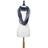 Blue Spencer Plaid Infinity Scarf