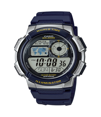 Casio Men's '10-Year Battery' Quartz Resin Watch