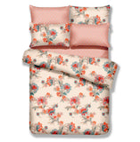 6 Piece Duvet Cover Sheets Set, Abloom