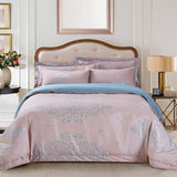 DM504K Dolce Mela Bedding - Ancona, Luxury Jacquard Duvet Cover Set