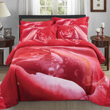 DM510K Dolce Mela Floral Bedding - Rosa, Luxury Duvet Cover Set