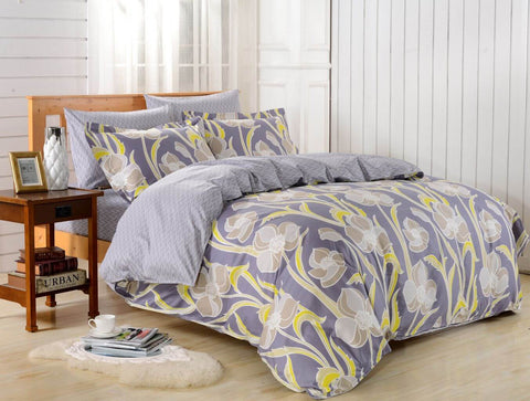 Duvet Cover Sheets Set, Dolce Mela Nafplio Bedding