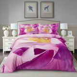 Duvet Cover Set, Floral Bedding, Dolce Mela - June DM703