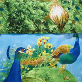 Duvet Cover Set, Pictorial Bedding, Dolce Mela - Peafowl DM704