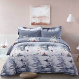 Duvet Cover Set, Pictorial Bedding, Dolce Mela - Mute Swan DM705