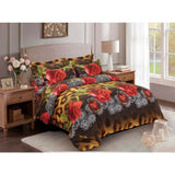 Duvet Cover Set, Floral Bedding, Dolce Mela - Passion DM709K