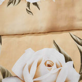 Duvet Cover Set, Floral Bedding, Dolce Mela - Zest DM710