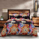 Duvet Cover Set, Floral Bedding, Dolce Mela - Ecstasy DM712