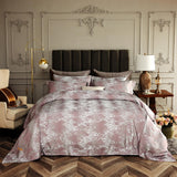 Duvet Cover Set, 6 Piece Luxury Jacquard Bedding, Dolce Mela Hollywood DM714