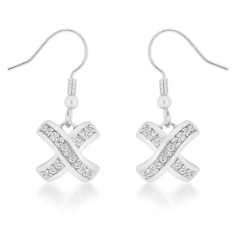 Timeless Pave Drop Earrings