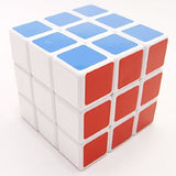 Lanlan Blue Magic 3X3 Sticker Speed Cube-White