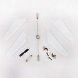 Eastvita Full Set Replacement Parts for Syma S111g ,including Main Blades, Tail Blade, Balance Bar, Spare Main Grips, Connect Buckle