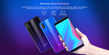 HOMTOM C8 Smartphone - 5.5 Inch Display, 2GB RAM, 32GB ROM,  Android 8.1, 4G LTE, Face Fingerprint Identification (Blue)