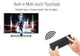 Bluetooth Keyboard - QWERTY, LED Backlit, Mouse Pad, Bluetooth 4.0, 10m Range, 500mAh Battery, Supports Windows, iOS, Android