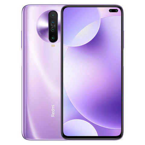 Xiaomi Redmi K30 Global Rom WIFI Bluetooth 5.0 GPS OTG Game Turbo 2.0 Fast Charging Phone purple_8 + 256G