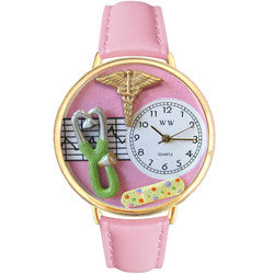 Nurse 2 Pink Watch (Large)