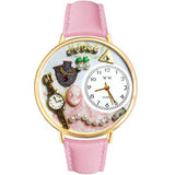 Jewelry Lover Pink Pearls Watch (Large)