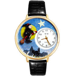 Halloween Flying Witch Watch (Large)