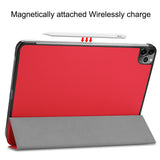 Tablet PC Protective Case Ultra-thin Smart Cover for iPad pro 11(2020) red