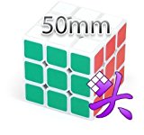 Magic Puzzle Speed Cube 3x3x3 Dayan World Record Competition White Edge