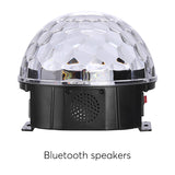 LED Disco Light - RGB, 9 LED, Bluetooth Music Play, TF Card Slot, 18w, 120-Degree Light Angle, Different Lighting Modes